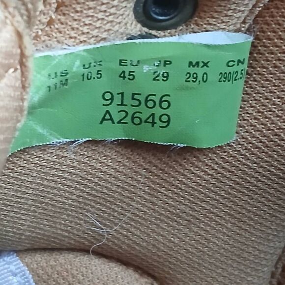 Men's Timberland Euro Hiker Boots Size 11 - Picture 6 of 9